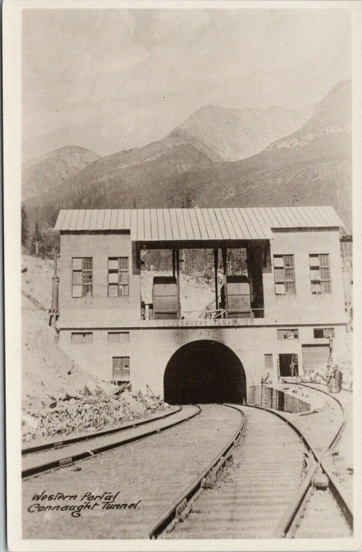 Western Front Connaught Tunnel BC Gowen Sutton Unused Real Photo Postcard F80