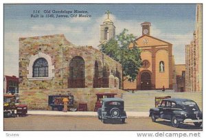 Old Guadalupe Mission, Juarez, Old Mexico, 40-60s