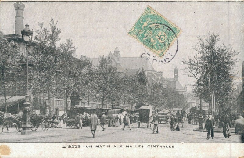 France Paris Un Matin Aux Halles Centrales 04.80