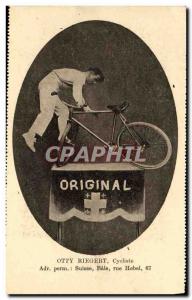 Old Postcard Otty Riegert Cycliste Velo Cycle