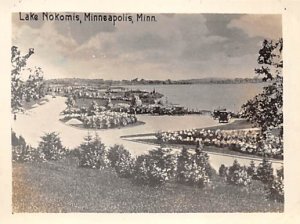 Lake Nokomis Small, Real Photo Minneapolis,  MN