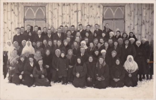 Group Portrait Real Photo