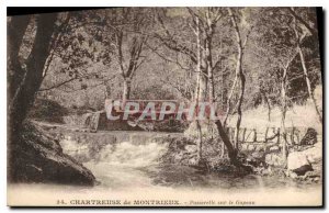 Old Postcard Chartreuse Montrieux Footbridge Gapeau