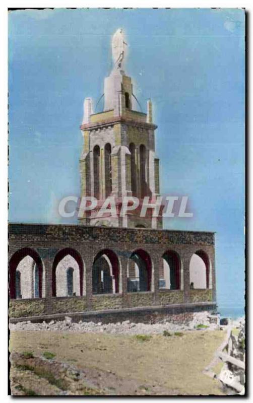 Old Postcard Oran Basilica of Santa cruz