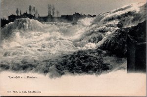 Switzerland Neuhausen am Rheinfall Vintage Postcard 09.93