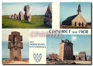 Postcard Modern Camaret sur Mer Its Historical Monument