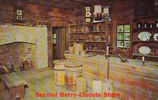 Second Berry Lincoln Store New Salem State Park Lincoln New Salem Illinois