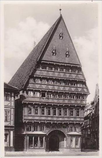 Germany Hildesheim Knochenhauer Amthaus Real Photo