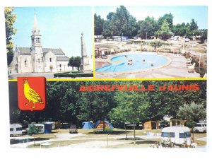 Aigrefeuille d' Aunis Camping and Caravan Site New Vintage Multiview Postcard