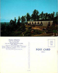 Alpine Chalets, The A Frame Motel, Otter Rock, Oregon (10011)