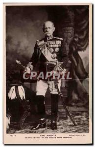 Postcard Old Earl Roberts colonel in chief of the Forces from overseas