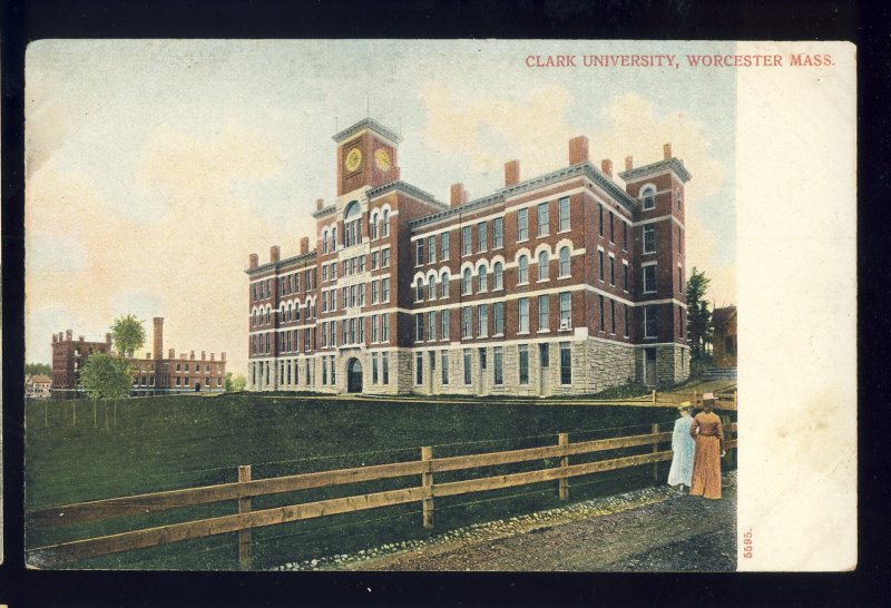 Worcester, Massachusetts/MA/Mass Postcard, Clark University