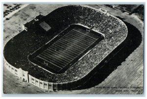 Aerial View Of Notre Dame Football Stadium South Bend Indiana IN Postcard