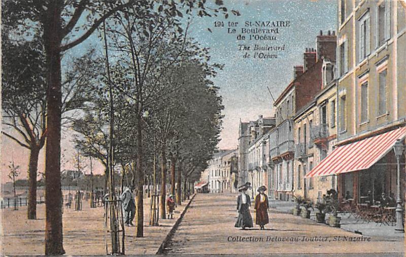 Le Boulevard de l'Ocean Saint Nazaire France Unused 