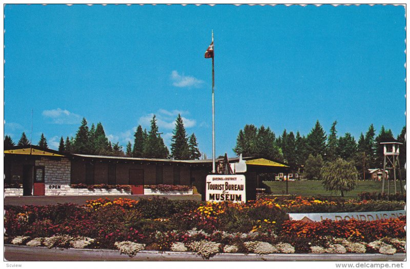 Quesnel Tourist Bureau and Museum,  Williams Lake,  B.C.,  Canada,  40-60s