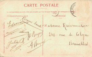 Artist Signed Lady with a Big Scarf B46