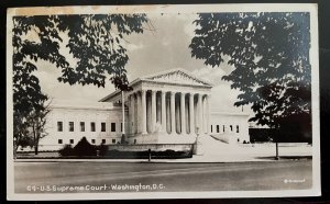 Vintage Postcard 1930-1945 U.S. Supreme Court, Washington, D.C (REAL PHOTO)