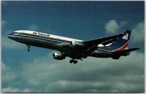 Airplane Air Transat Lockheed L-1011-100 C-GTSZ MSN 193P-1103 London Postcard