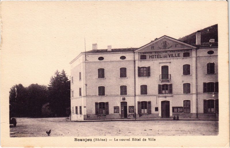 CPA Beaujeu - Le Nouvel Hotel de Ville (1036455)