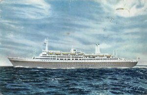 SS Rotterdam Holland-American Line Ship 