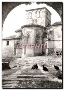 Postcard Old Santillana Del Mar Royal Collegiate Apse