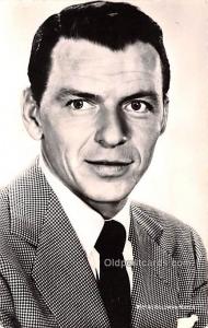 Frank Sinatra Movie Star Actor Actress Film Star Unused 