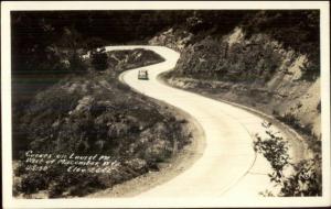 Route US 50 West of Macomber WV Real Photo Postcard