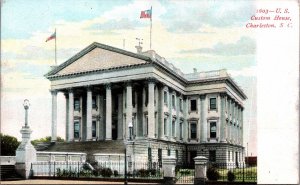 US Custom House Charleston South Carolina Vintage Postcard C076