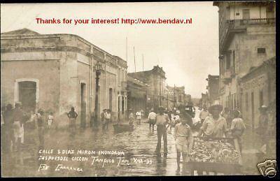 mexico, TAMPICO, Calle Salvador Diaz Miron, RPPC