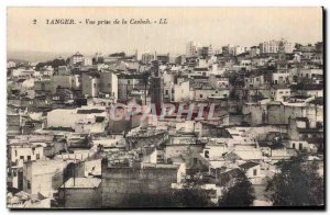 Old Postcard Tangier Morocco View from the Kasbah