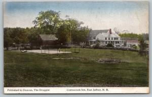 East Jeffrey New Hampshire~Contoocook Inn~Men on Tennis Court~Frank Swallow~1910 