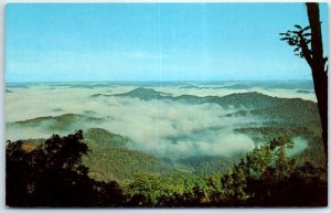 Postcard - Pine Mountains Above The Clouds - Kentucky