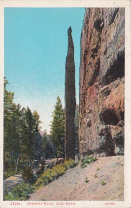 Yellowstone National Park Chimney Rock On Cody Road