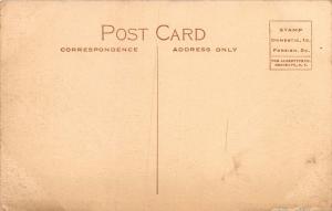 MUSKOGEE OK FOUNTAIN HYDE PARK~INDIAN TRADING COMPANY ALBERTYPE SEPIA POSTCARD