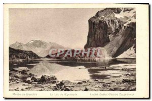 Old Postcard Musee de Grenoble Lake Eychauda Abbe Gu?tal Painter dauphinois