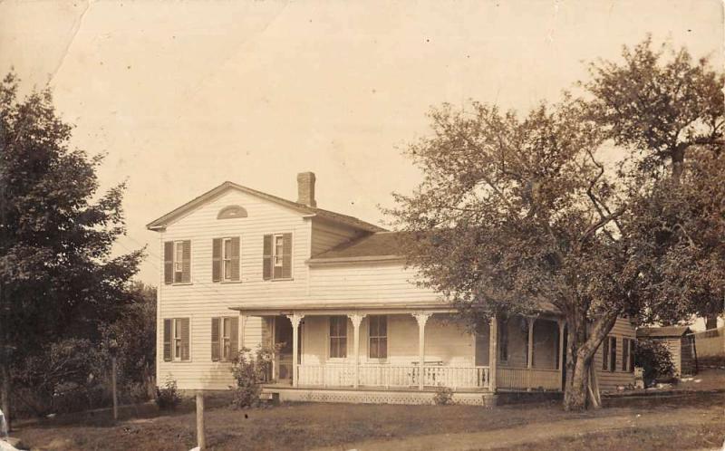 Jordan New York Historic Home Real Photo Antique Postcard K33933