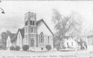 Pickneyville Illinois St Pauls Evangelical Reformed Church Postcard J79181