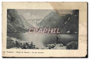 Old Postcard Vallee du Dauphine Veneon Lake Lauvitel