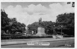 Reading Pennsylvania Major General Gregg Monument Antique Postcard K71205