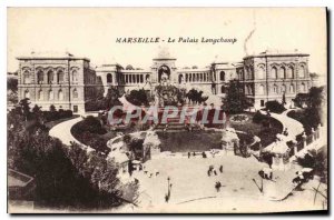 Old Postcard Marseille Le Palais Longchamp