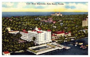Postcard HOTEL SCENE Palm Beach Florida FL AR6183