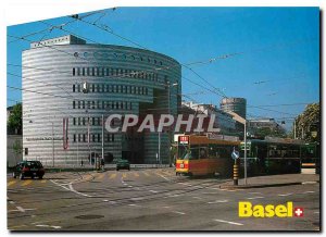 Postcard Modern Basel Botta Gebaeude