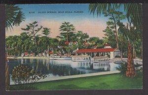 Florida SILVER SPRINGS near Ocala pm1947 - LINEN