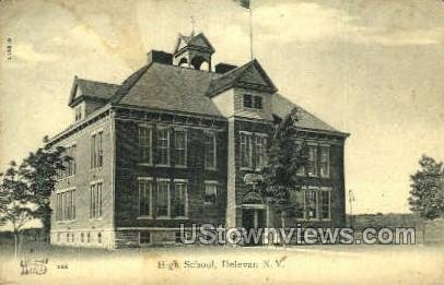 High School in Delevan, New York