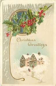 Christmas Greetings, Lot of 5, Lot Number 31
