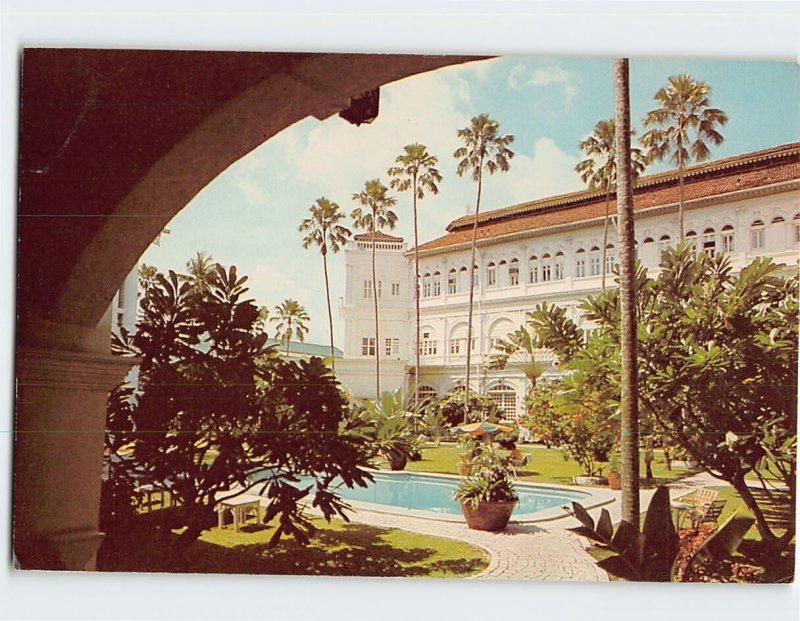 Postcard Raffles Hotel, Singapore, Singapore