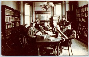 Library patrons at the Bedford Branch, Brooklyn Public Library - Brooklyn, N. Y.