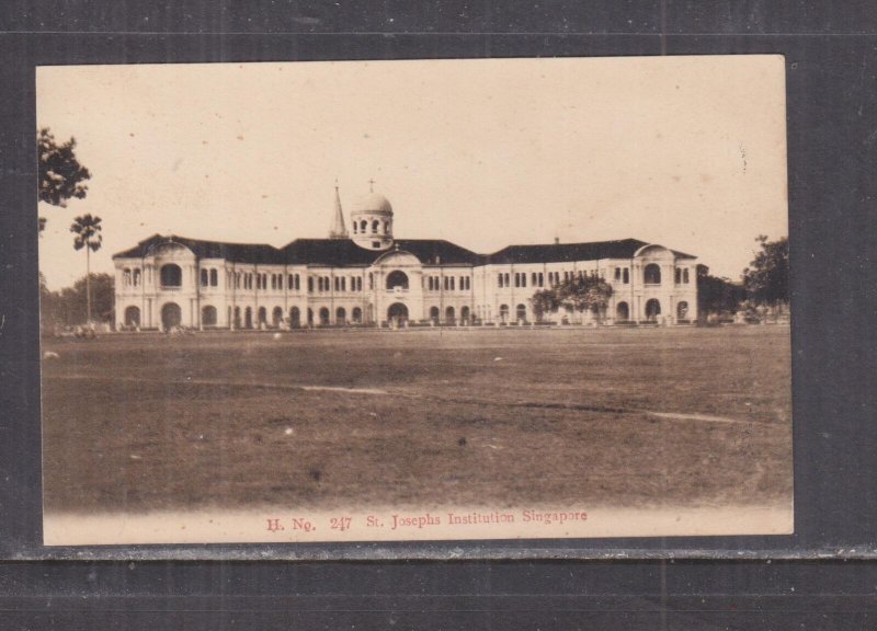 SINGAPORE, St. Joseph's Institution, c1910 ppc., unused.