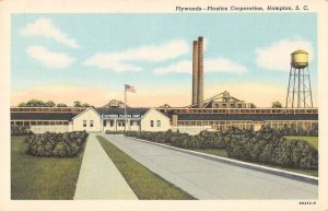 Hampton South Carolina Plywoods Plastics Corp Vintage Postcard AA31561