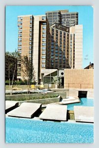 Hotel Loews LaCite Montreal Canada Office Tower Mount Royal Vintage PM Postcard 